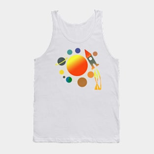 Solar Sistem by Sofy Tank Top